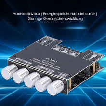 Laden Sie das Bild in den Galerie-Viewer, 2.1-Kanal Bluetooth-Audio-Leistungsverstärkermodul