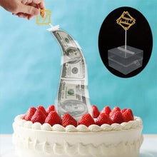 Laden Sie das Bild in den Galerie-Viewer, Geburtstags-Überraschung - Kuchen-Pull-Geld-Geschenkbox