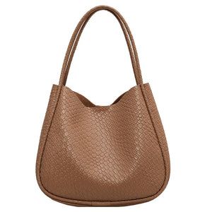 Retro großer Kapazitäts-Strick-Tote