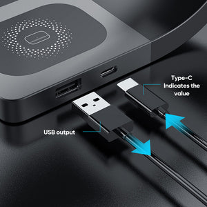 2-in-1 Magnetisches Ladegerät