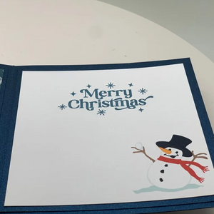 3D-Pop-Up-Weihnachtskarte