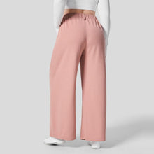 Laden Sie das Bild in den Galerie-Viewer, High-Waist Weite Damen-Hose