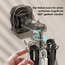 Laden Sie das Bild in den Galerie-Viewer, Sechs-Krallen-Drehhaken mit Saugnapf