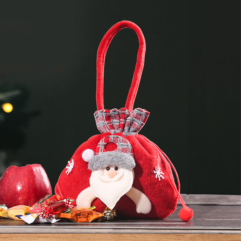 Weihnachtsdekoration Apfeltasche