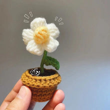Laden Sie das Bild in den Galerie-Viewer, Handgemachte gestrickte Blumen