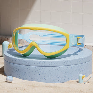 Schwimmbrille für Kinder mit großem Rahmen