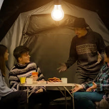 Laden Sie das Bild in den Galerie-Viewer, 2023 Retro Neues Outdoor Camping Typ-C-Lade-Glühbirnenlicht
