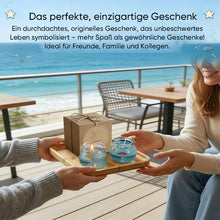 Laden Sie das Bild in den Galerie-Viewer, Mini-Blasen-Aquarium Duftkerze