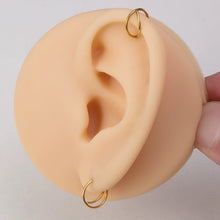 Laden Sie das Bild in den Galerie-Viewer, Doppelring-Nasenpiercing