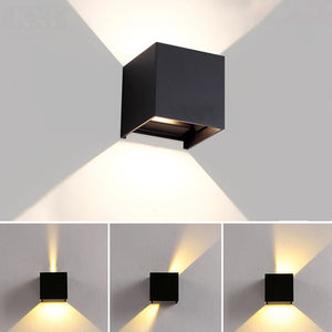 Wasserdichte, verstellbare LED-Wandleuchte