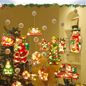 🎄Weihnachtsfenster-Hängelichter 🌟