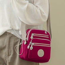 Laden Sie das Bild in den Galerie-Viewer, Nylon-Umhängegürteltasche für Damen mit mehreren Taschen