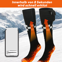 Laden Sie das Bild in den Galerie-Viewer, Lange wiederaufladbare beheizte warme Socken