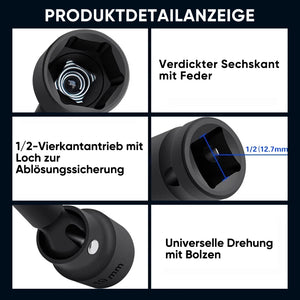 1/2 Zoll Universal-Stecknuss-Verlängerungsstange