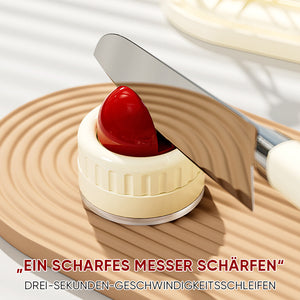 Mini-Messerschärfer mit Saugfuß