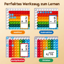 Laden Sie das Bild in den Galerie-Viewer, Mathe-Lernkarten und Pop-Fidget-Diagramm