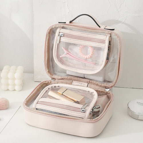 Transparente wasserdichte Kosmetiktasche