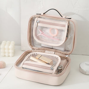 Transparente wasserdichte Kosmetiktasche