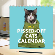 Laden Sie das Bild in den Galerie-Viewer, 2024/2025 Wütender Katzenkalender
