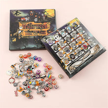 Laden Sie das Bild in den Galerie-Viewer, Halloween-Kinder-DIY-Armband mit großen Löchern und Perlen