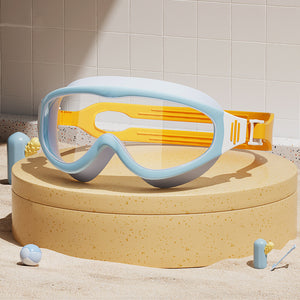 Schwimmbrille für Kinder mit großem Rahmen