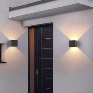 Wasserdichte, verstellbare LED-Wandleuchte