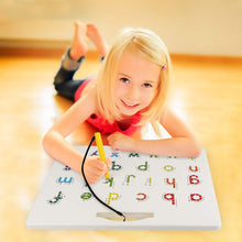 Laden Sie das Bild in den Galerie-Viewer, 2-in-1 doppelseitige magnetische Alphabet-Edition