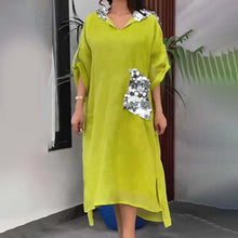 Laden Sie das Bild in den Galerie-Viewer, Fischschuppenkleid mit Kapuze und Pailletten