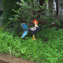 Laden Sie das Bild in den Galerie-Viewer, Hölzerne Hahn Windmühle dekorative Verzierung