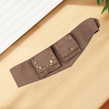Laden Sie das Bild in den Galerie-Viewer, Brauner Westerngürtel im Vintage-Stil