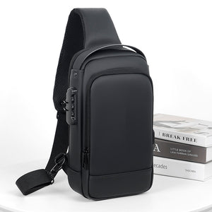 Brusttasche mit Passwortschutz für Herren