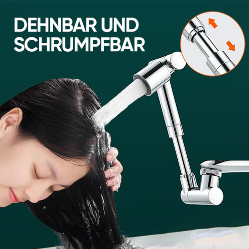 Um 180° drehbare Hähne