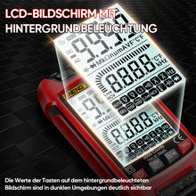 Laden Sie das Bild in den Galerie-Viewer, Intelligentes digitales Hochpräzisions-Multimeter mit Einbrennschutz