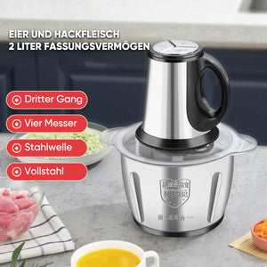 Multifunktionaler Fleischwolf mit großem Fassungsvermögen