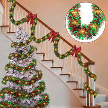 Laden Sie das Bild in den Galerie-Viewer, 🎁🎄Weihnachts-Lametta-Girlande mit LED-Lichtern