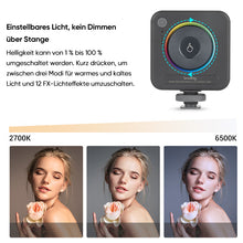 Laden Sie das Bild in den Galerie-Viewer, Fülllicht mit zwei Farbtemperaturen