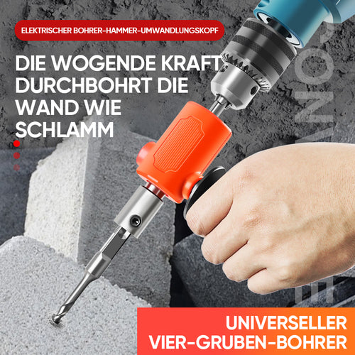 Adapter für elektrische Bohrmaschine und Hammer