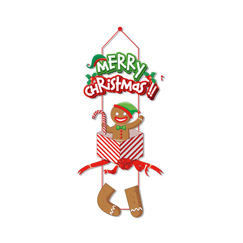 Weihnachtsfeier-Dekoration zum Aufhängen an der Tür