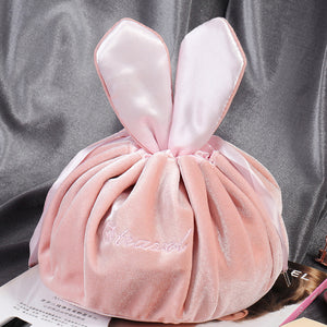 Kosmetiktasche mit Hasenohren