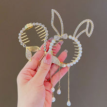 Laden Sie das Bild in den Galerie-Viewer, Eleganter Pferdeschwanz-Haarknopf