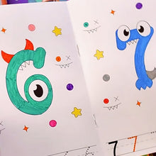 Laden Sie das Bild in den Galerie-Viewer, Karikatur Malbuch für Kinder (8 Stk)