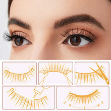 Laden Sie das Bild in den Galerie-Viewer, Segmentierte falsche Wimpern
