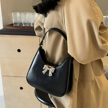 Laden Sie das Bild in den Galerie-Viewer, Schulter-Achseltasche mit Schleife