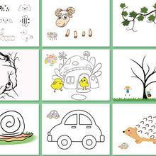 Laden Sie das Bild in den Galerie-Viewer, Fingerfarben-Set für Kinder