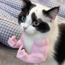 Laden Sie das Bild in den Galerie-Viewer, 3D-gedruckter Katzenhals-Arm mit Muskel