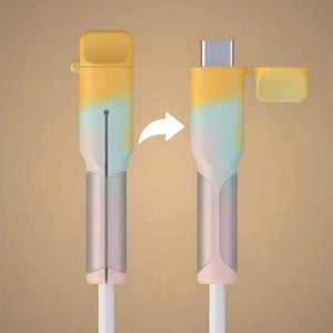 Schutzhülle für Datenkabel und Ladekabel aus Silikon
