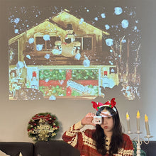 Laden Sie das Bild in den Galerie-Viewer, Weihnachtsatmosphäre Projektor Licht