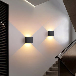 Wasserdichte, verstellbare LED-Wandleuchte