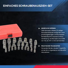 Laden Sie das Bild in den Galerie-Viewer, 25-teiliges Mutternabzieher-Set