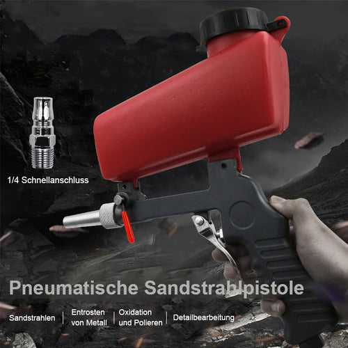 Tragbare pneumatische Sandstrahlpistole